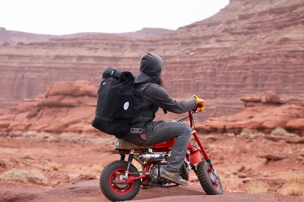 Holy Mountain Waxed Canvas Backpack