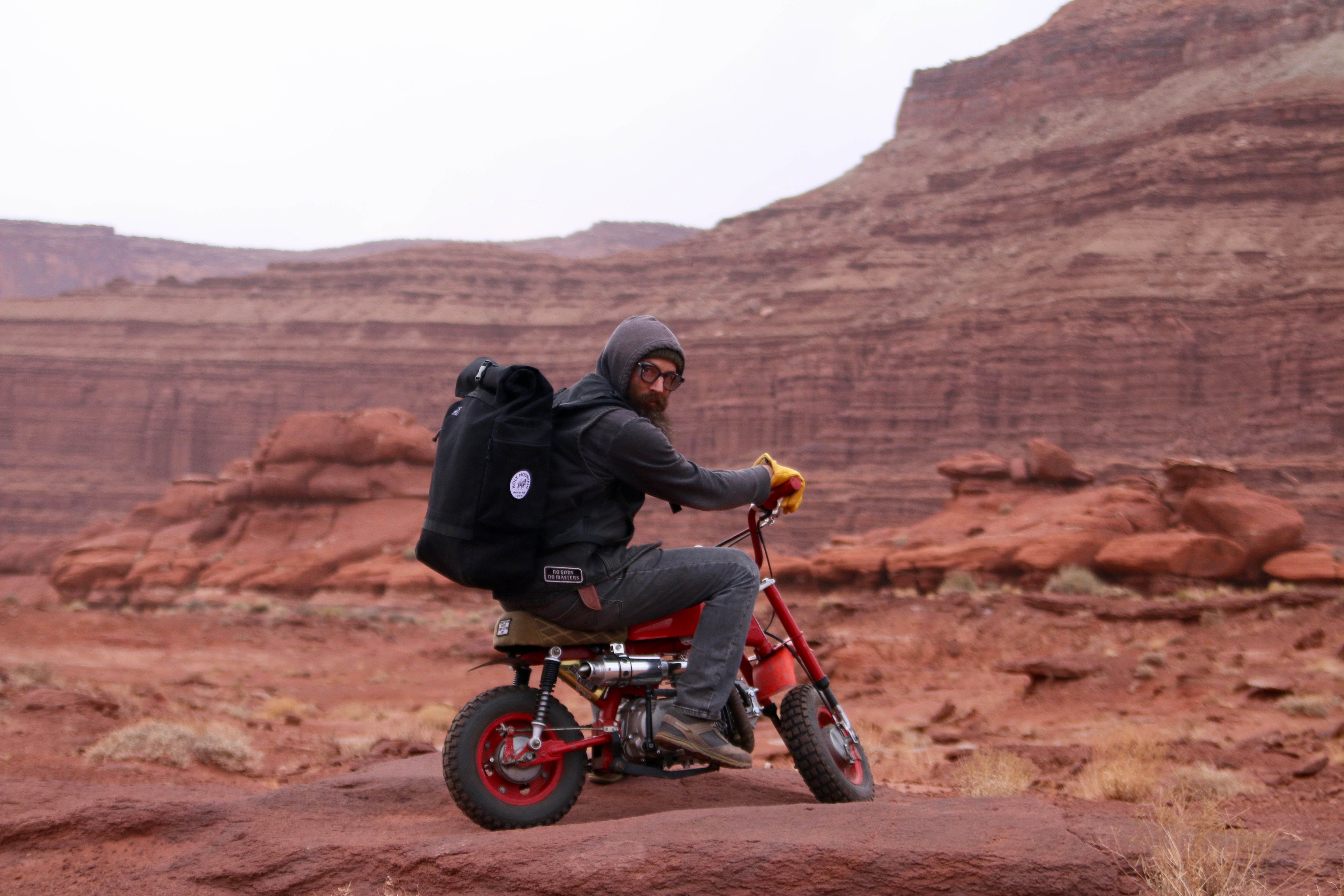 Holy Mountain Waxed Canvas Backpack – Bike Jerks