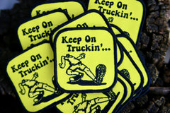 Keep On Truckin' patch