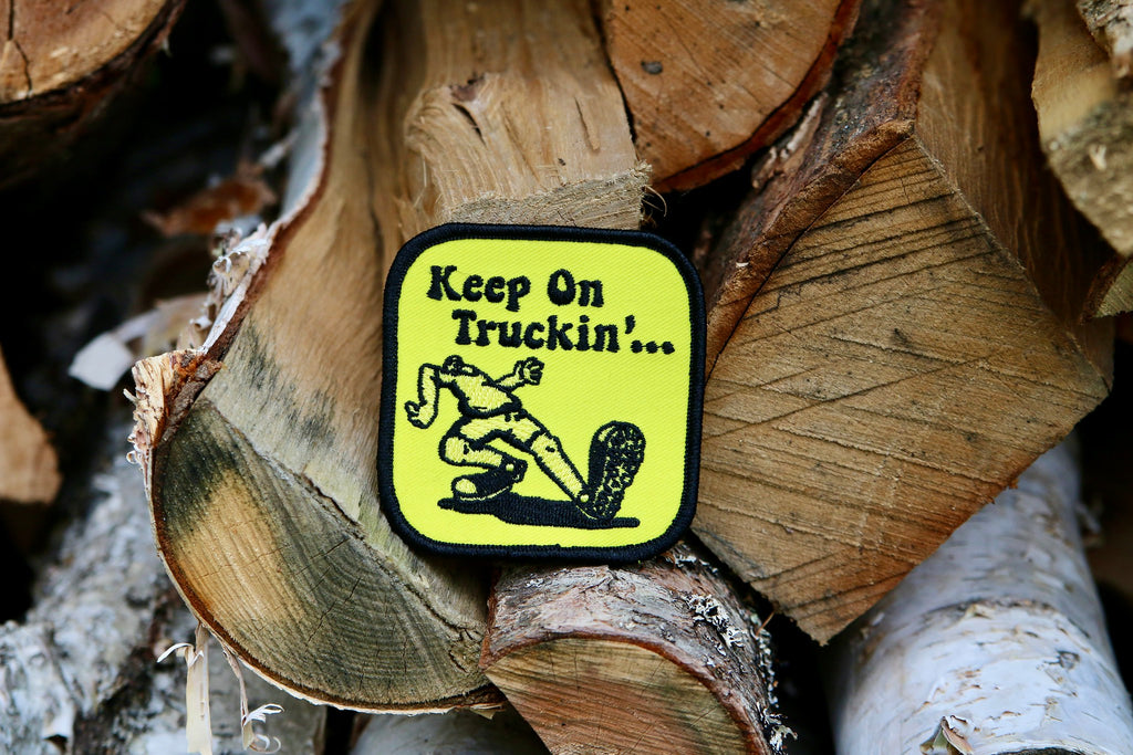 Keep On Truckin' patch