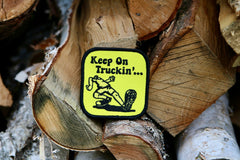 Keep On Truckin' patch