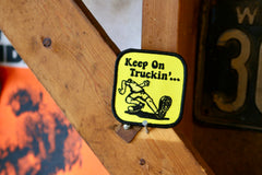 Keep On Truckin' patch