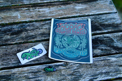 Hodag Pin & Sticker Pack
