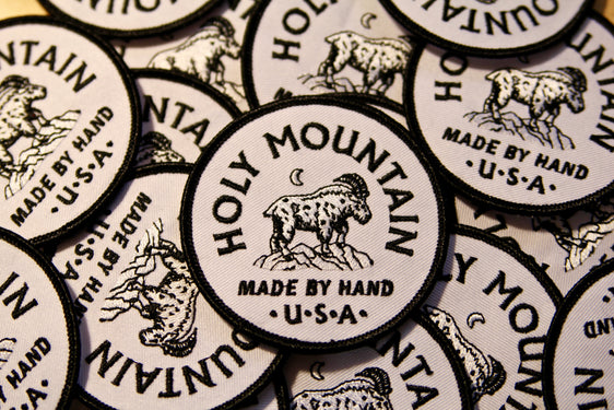 Holy Mountain Round Patch