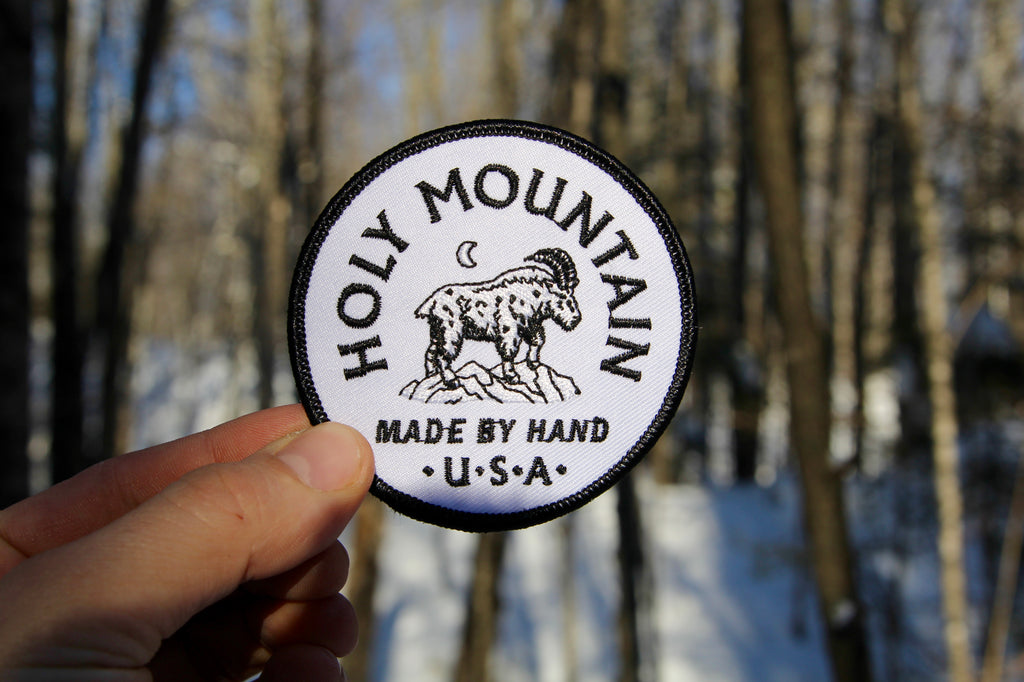 Holy Mountain Round Patch