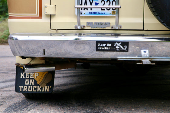 Keep on Truckin' bumper sticker