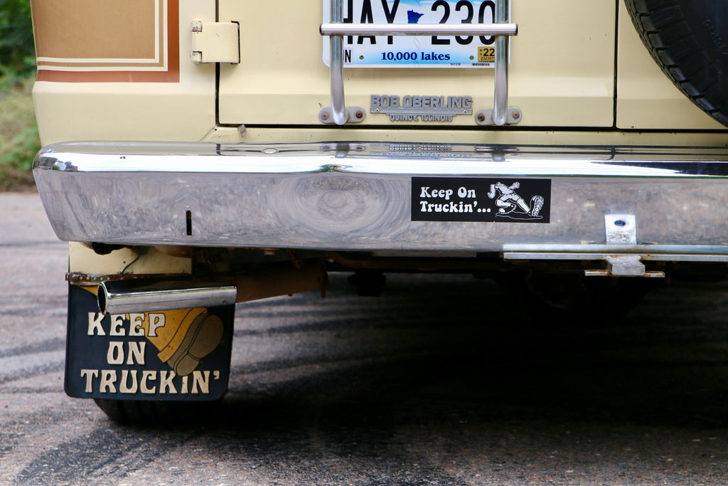 Keep On Truckin' sticker pack